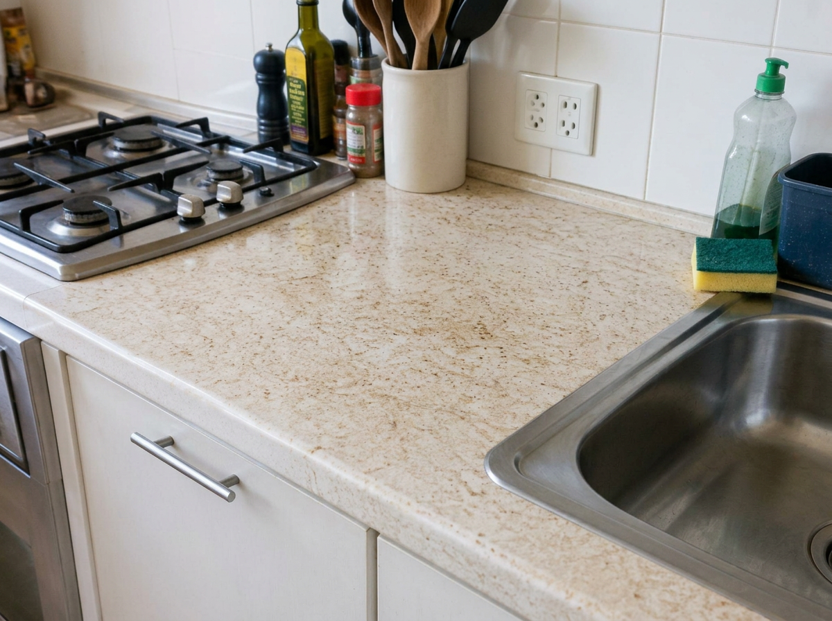 Kitchen after cleaning